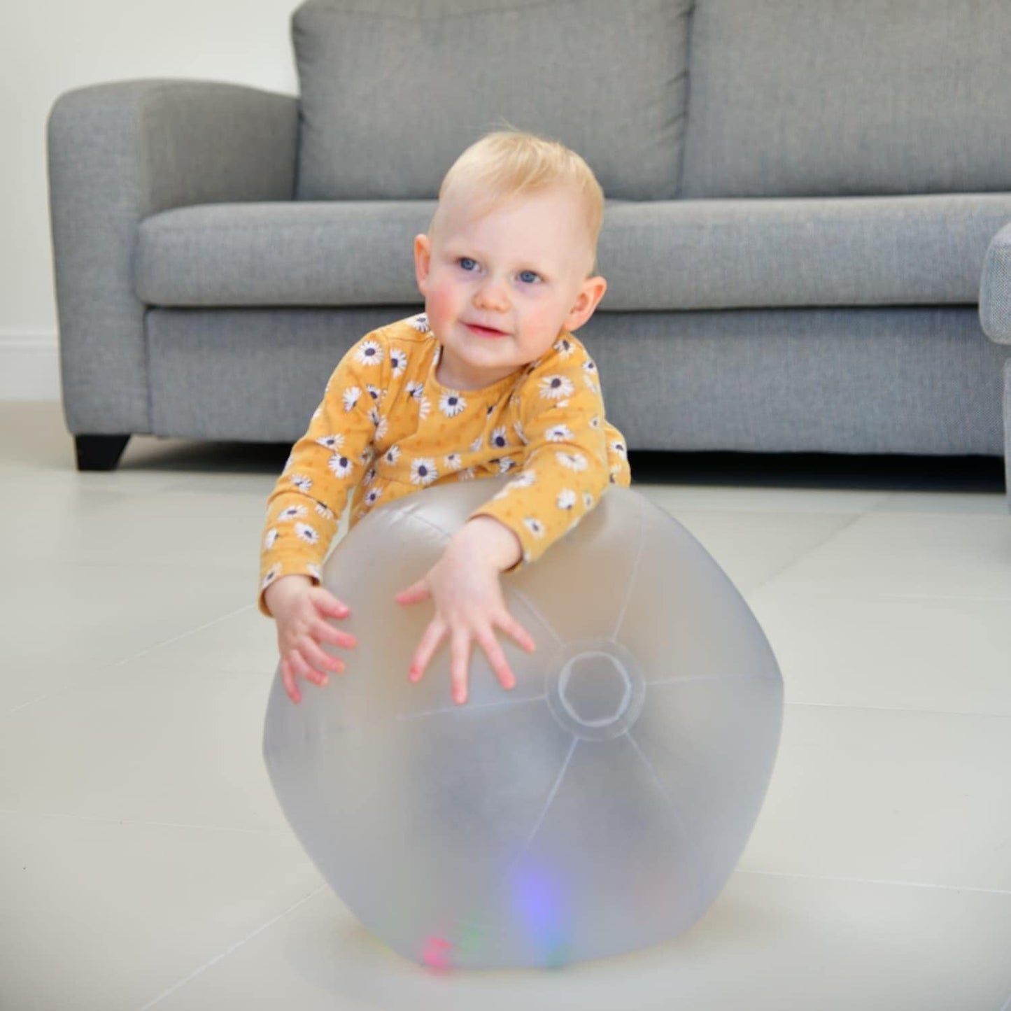 Giant Light-Up Sensory Ball with LED Lights