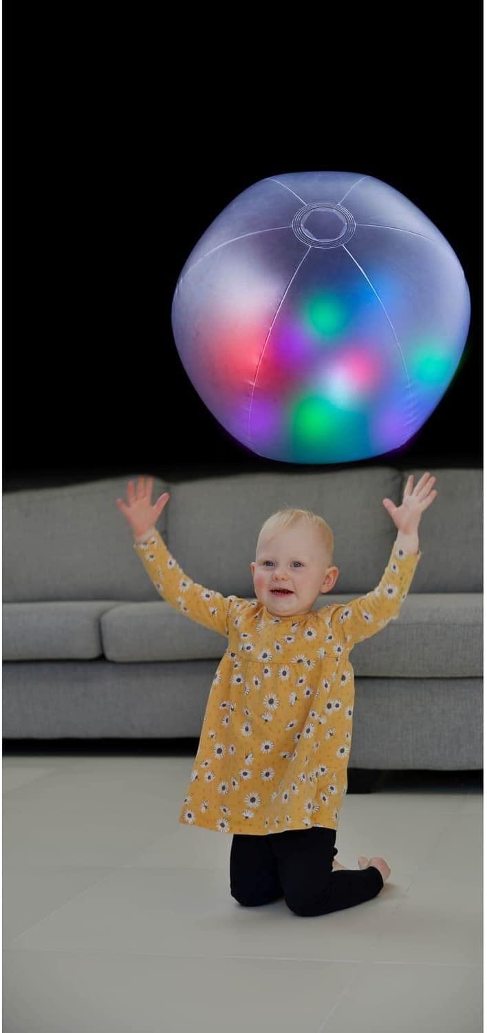 Giant Light-Up Sensory Ball with LED Lights