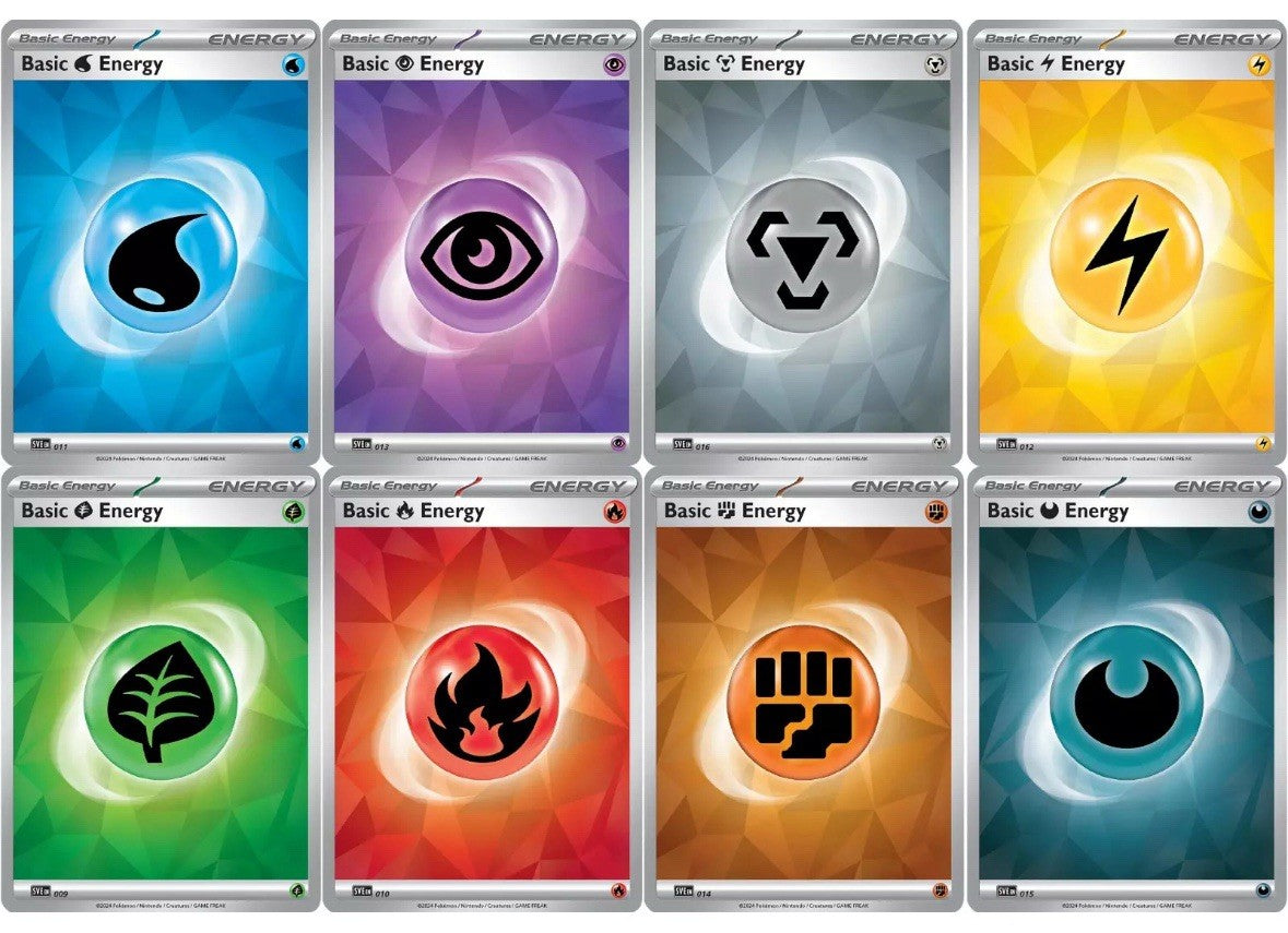 50 Pokémon Energy & Trainer Cards Bundle